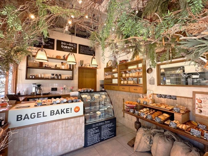 店内には素材や食感、香りにもこだわったパンがずらり