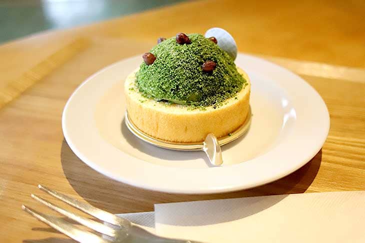 ご褒美Baum 抹茶畑660円