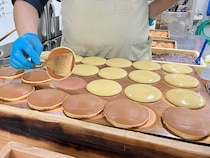 千葉の隠れた名物みやげ。あんこも生地もふわふわしっとり『虎屋』の焼きたてどらやき