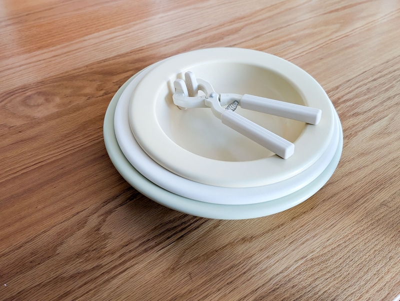 重ねて収納できる！