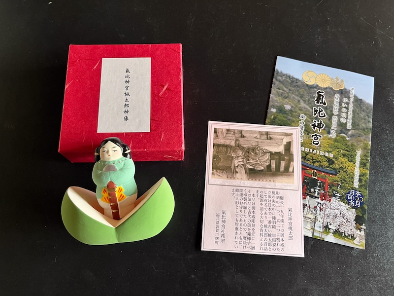 凛々しいお顔の桃太郎