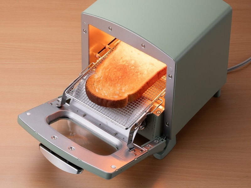 キッチンに映えるかわいいルックスとサイズ感も大きな魅力