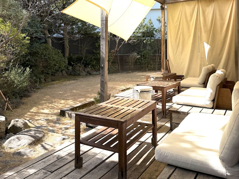 これからの季節、テラス席もおすすめ