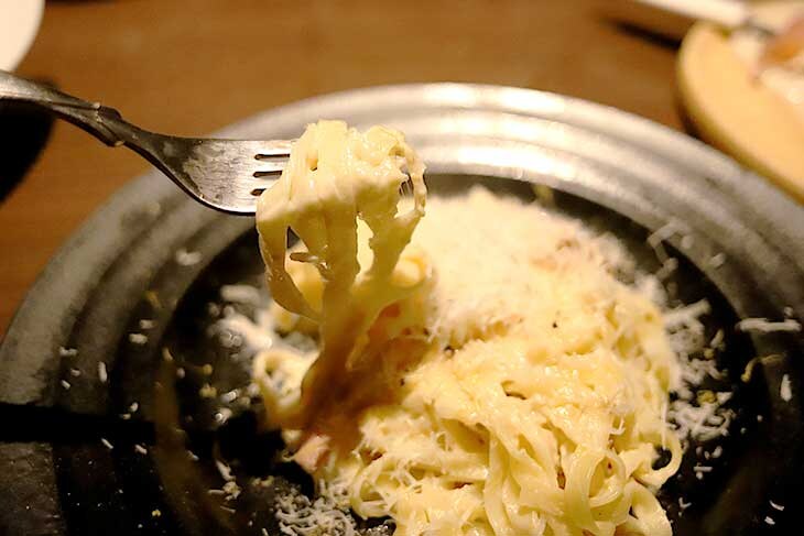 濃厚というは旨味もガツンと凝縮されたカルボナーラ