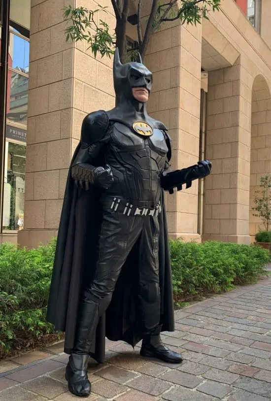 「バットマン」のコスプレにもチャレンジ