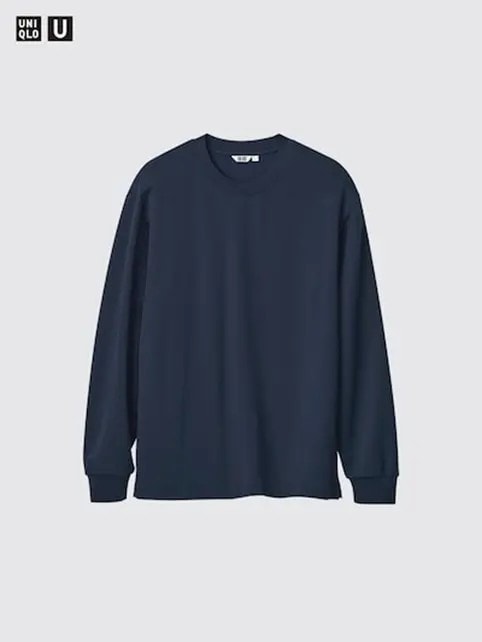 エアリズムコットンクルーネックTシャツ