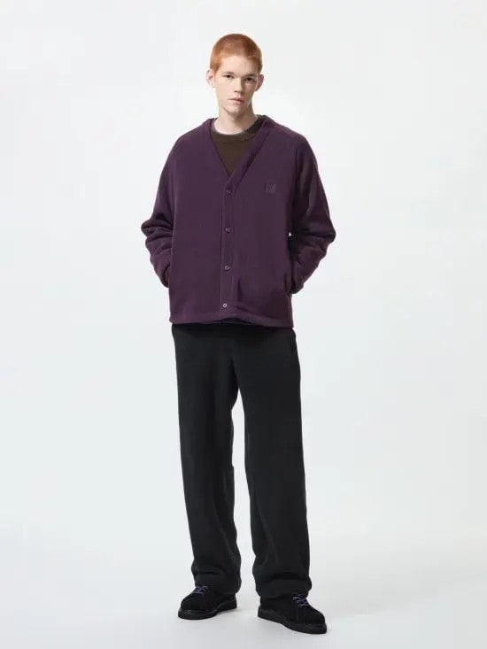 フリースオーバーサイズカーディガン