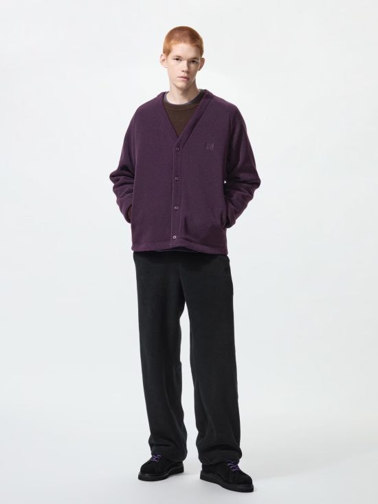 フリースオーバーサイズカーディガン