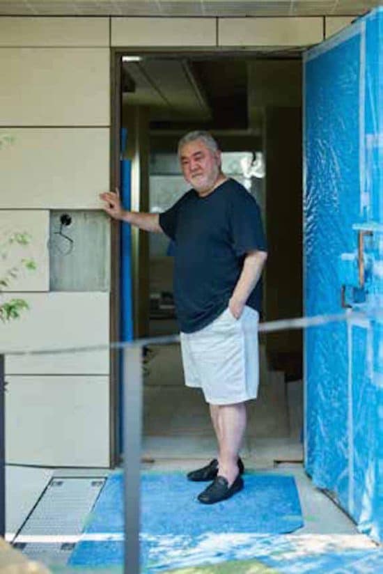 三國シェフ、工事現場にて