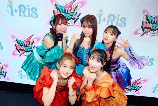 i☆Ris 　山北早紀、芹澤 優、茜屋 日海夏、若井友希、久保田 未夢　「i☆Ris 13th Anniversary Live ‐TITLE MATCH‐」