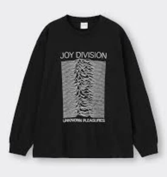 ジョイ・ディヴィジョンのTシャツ