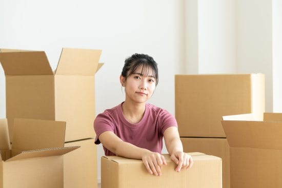 女性 引っ越し