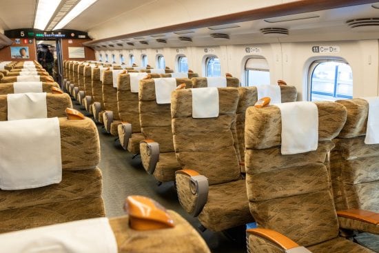 新幹線 車内