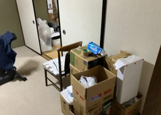 放置された現場