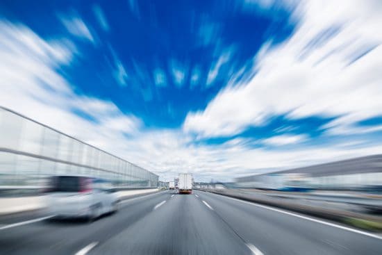 高速道路の風景
