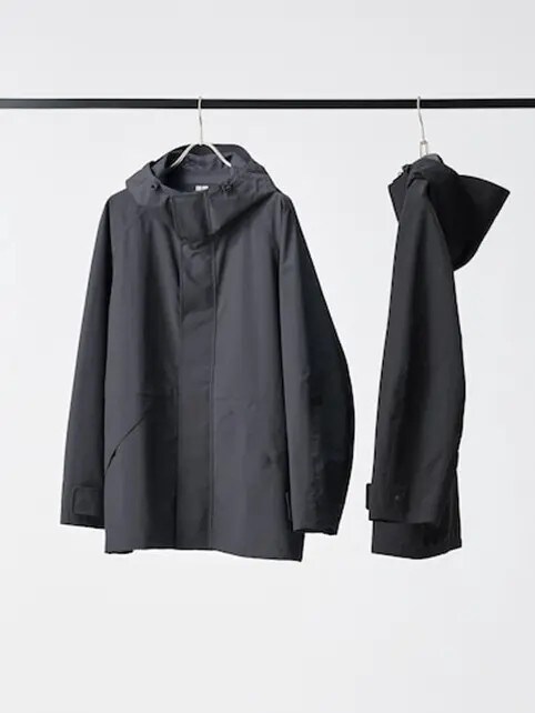 ブロックテックユーティリティパーカ