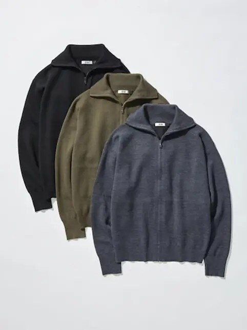 ダブルフェイスフルジップジャケット