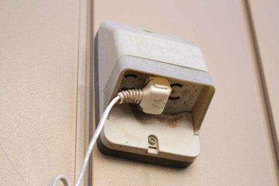 屋外コンセント