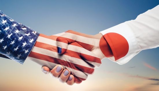 日米友好のイメージ