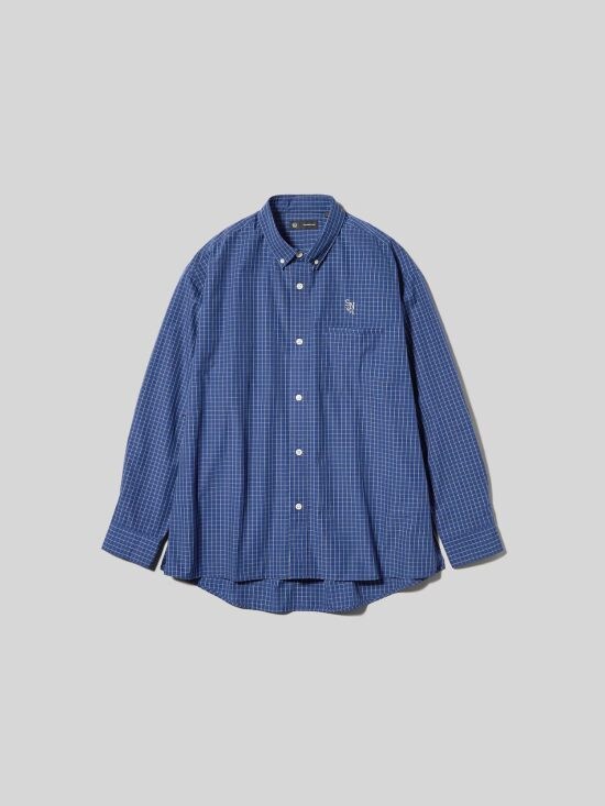 ブロードチェックシャツ