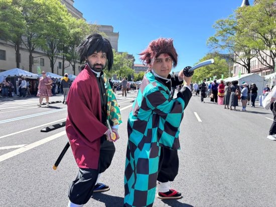 鬼滅のコスプレ