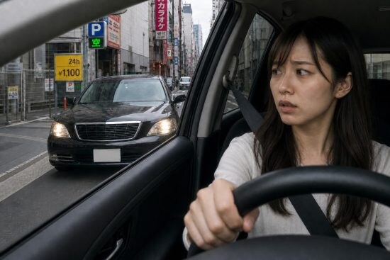 あおり運転イメージ