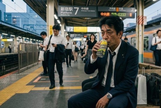 朝から飲酒