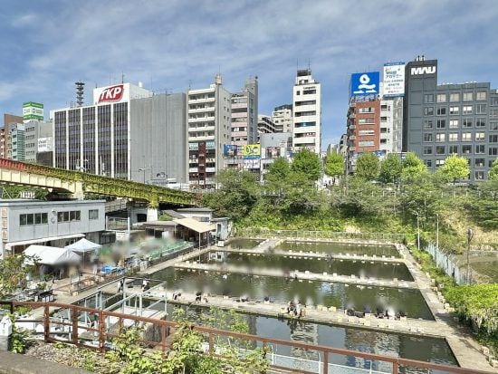 『推しの子』ロケ地がまさかの不法占拠？市ヶ谷駅前のシンボル「都会の釣り堀」が60年も存続できる深いワケ