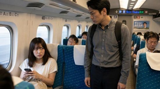 席は空いているのに…新幹線で「ただ女性の横に立ち続ける」不審な男性に、スーツ姿のサラリーマンが放った“勇気ある一言”/都調査で判明「周囲が動けば94.7%の被害が止まる」現実