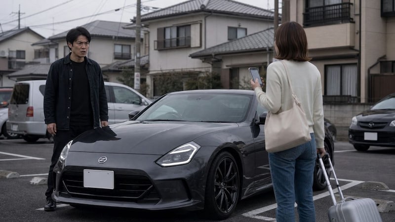 あおり運転イメージ