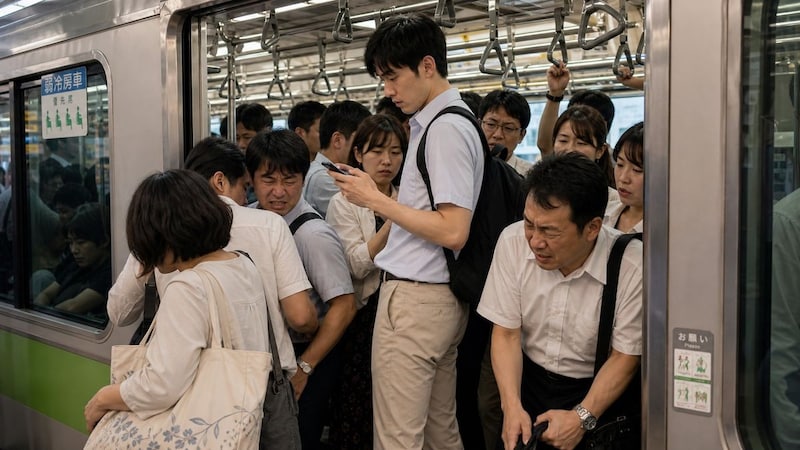 電車マナー21