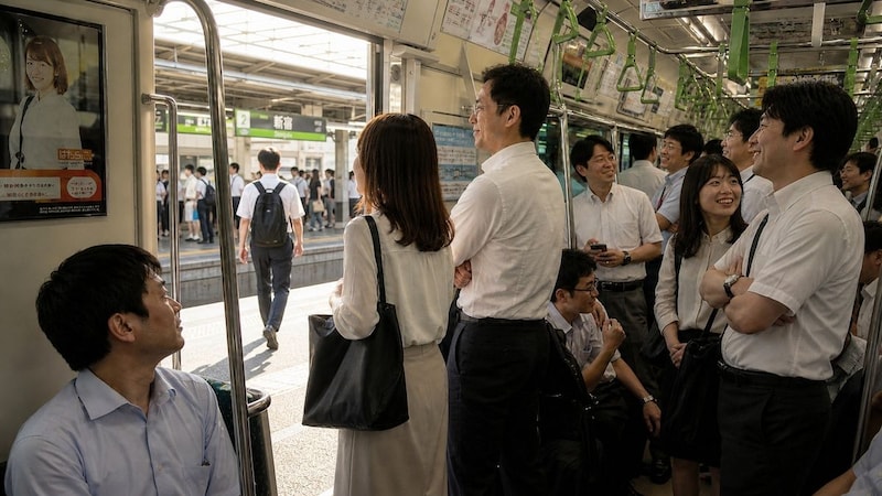 電車マナー222