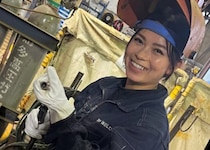 高校を中退、極貧生活から21歳で独立した女性溶接工。「本当に嫌いだった」父を従業員として雇ったワケ