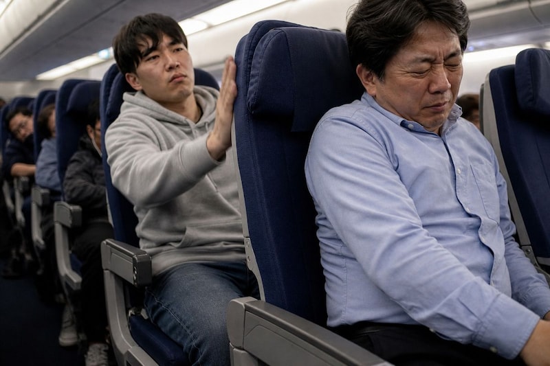 機内トラブル