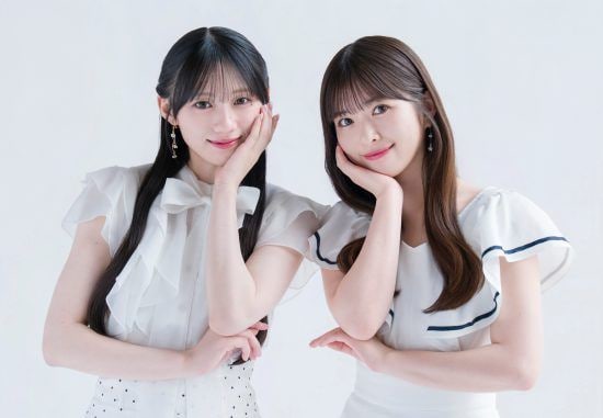 乃木坂46五期生の川﨑桜と小川彩