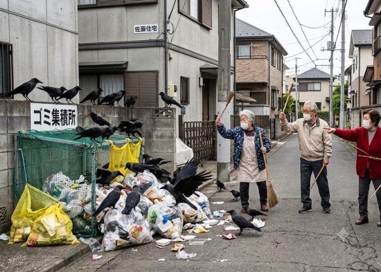 「自治会には入りたくなかった」住民が考えを改めたワケ。アパート前が“カラスの餌場”になった危機を救った老人たちの行動