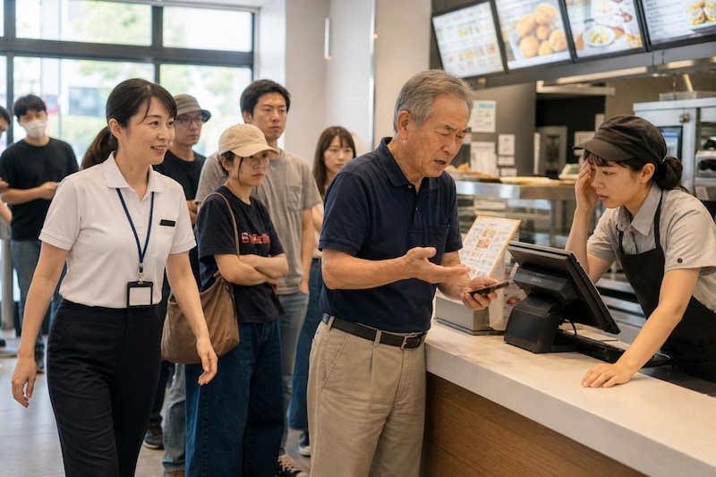 ファストフード店