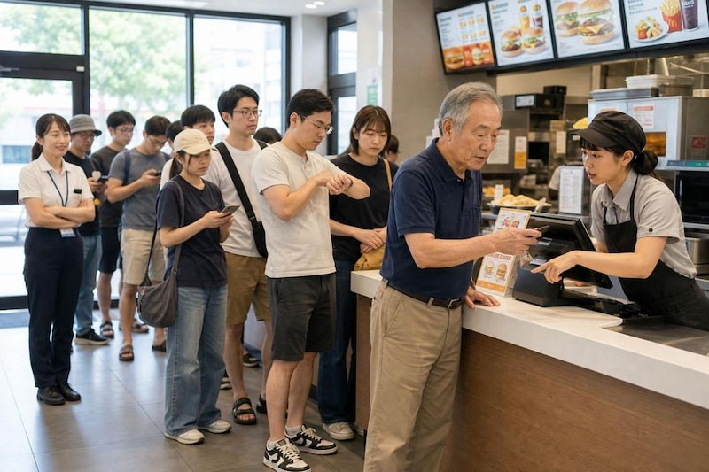 ファストフード店