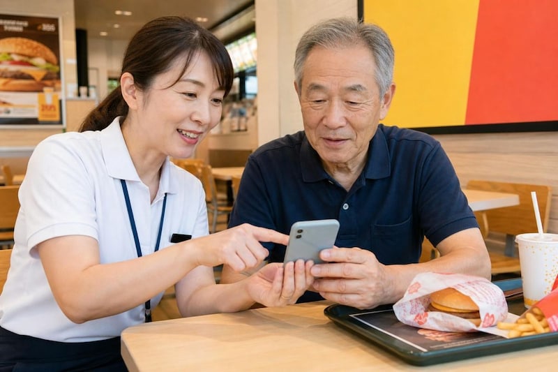 ファストフード店