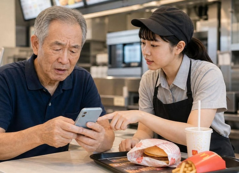 ファストフード店