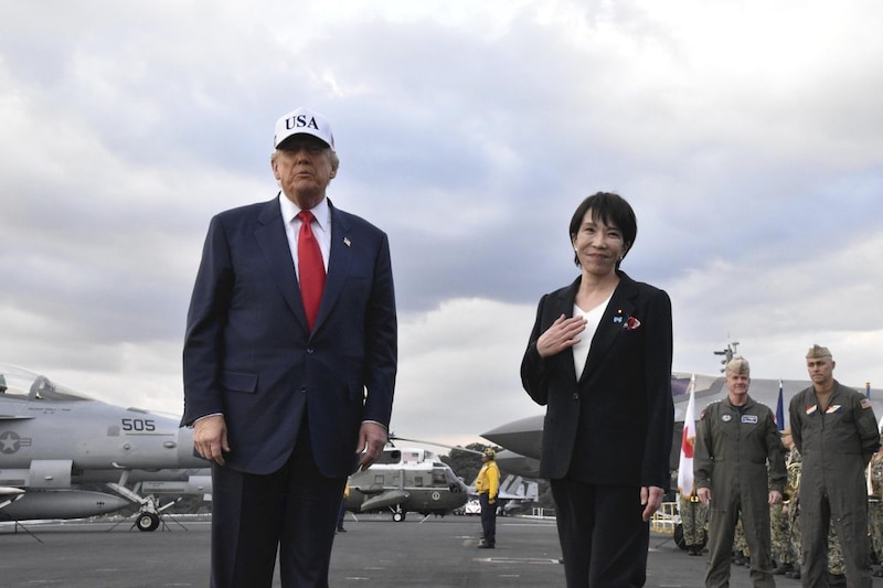 トランプ大統領と高市首相
