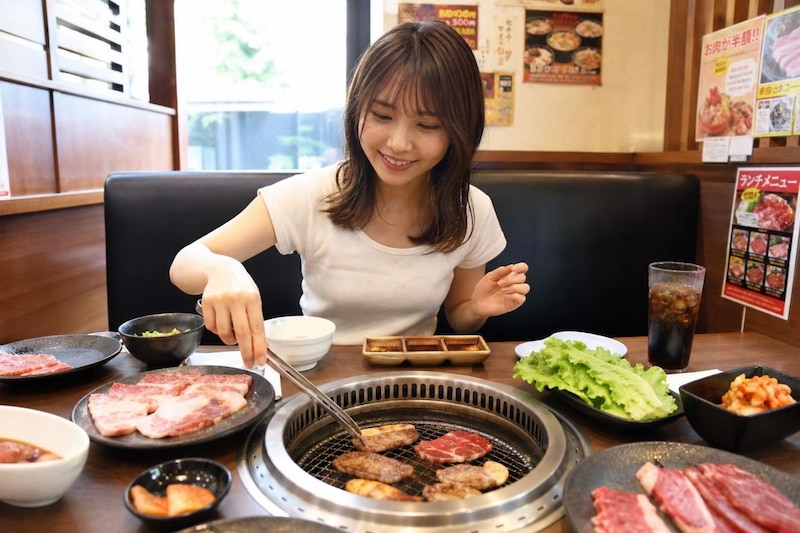 激安焼肉食べ放題店