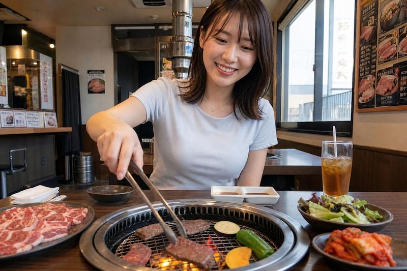 激安焼肉食べ放題店