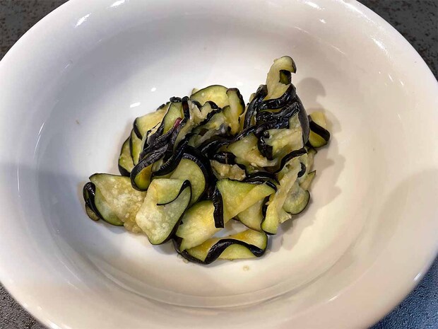 【メンズレシピ】なすの簡単浅漬け