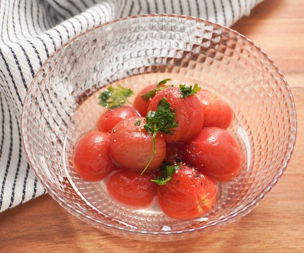 【メンズレシピ】ミニトマトのコンポート