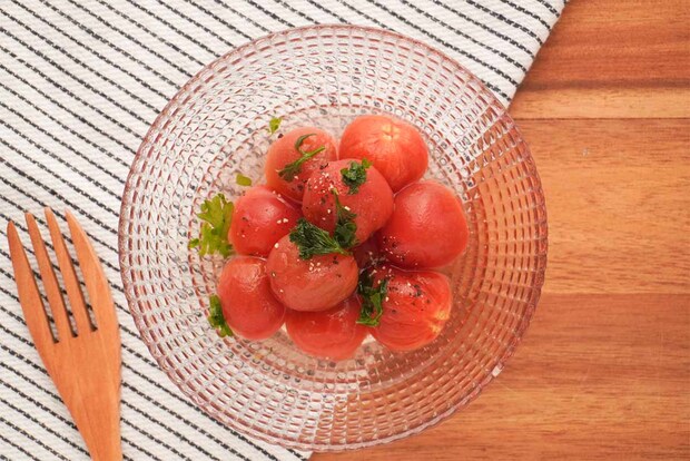 【メンズレシピ】ミニトマトのコンポート
