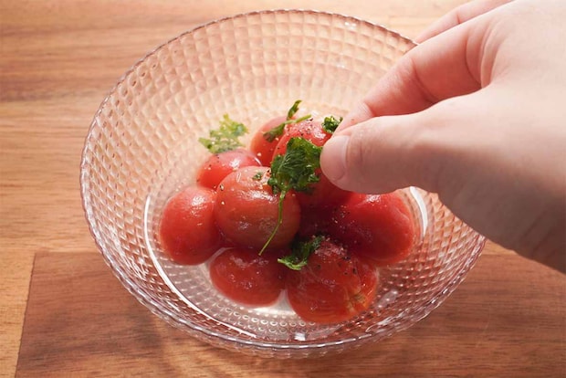 【メンズレシピ】ミニトマトのコンポート
