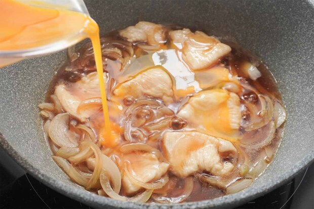 【メンズレシピ】鶏むねヘルシー親子丼