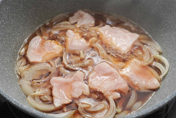 【メンズレシピ】鶏むねヘルシー親子丼