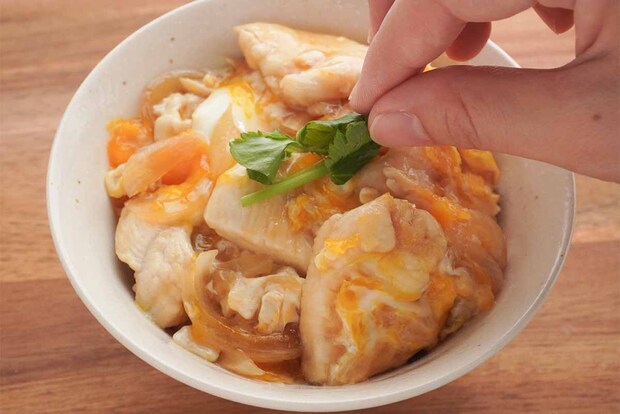 【メンズレシピ】鶏むねヘルシー親子丼